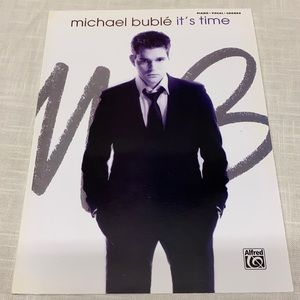 Michael Buble' It's Time songbook EUC